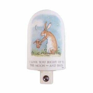 To The Moon & Back Porcelain Night Light Hallmark 2011